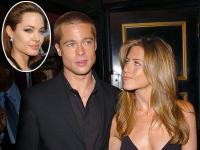 Brad Pitt se intalneste in taina cu Jennifer Ariston